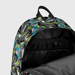 Рюкзак Сноуборд, цвет: 3D-принт — фото 2