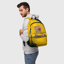 Рюкзак Radiohead Радиохед Лого спина Z, цвет: 3D-принт — фото 2