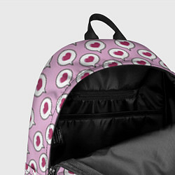 Рюкзак Сердечки в облачках, цвет: 3D-принт — фото 2