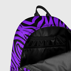 Рюкзак Абстрактный узор зебра, цвет: 3D-принт — фото 2