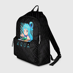 Рюкзак Аква Aqua Коносуба KonoSuba, цвет: 3D-принт