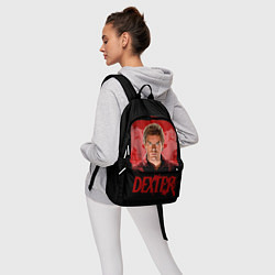 Рюкзак Dexter Декстер портрет постер, цвет: 3D-принт — фото 2