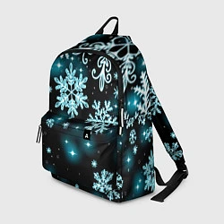 Рюкзак Космические снежинки, цвет: 3D-принт