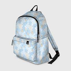 Рюкзак Узоры Снежинки, цвет: 3D-принт