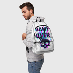 Рюкзак Game OVER - NEON 3D, цвет: 3D-принт — фото 2