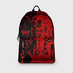 Рюкзак BERSERK BLACK RED БЕРСЕРК ПАТТЕРН, цвет: 3D-принт — фото 2