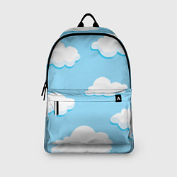 Рюкзак Белые облака, цвет: 3D-принт — фото 2
