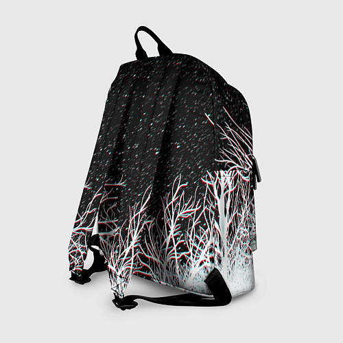 Рюкзак СИРЕНОГОЛОВЫЙ ГЛИТЧ ЛЕС, КОСМОС / 3D-принт – фото 2