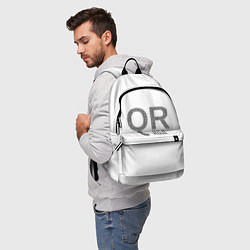 Рюкзак Самый нужный QR код, цвет: 3D-принт — фото 2