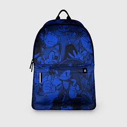 Рюкзак SONIC BLUE PATTERN СИНИЙ ЁЖ, цвет: 3D-принт — фото 2