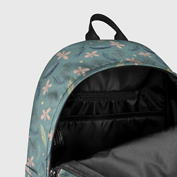 Рюкзак Цветочный принт Декоративный винтажный узор с цвет, цвет: 3D-принт — фото 2