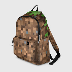 Рюкзак ЗЕМЛЯ DIRT MINECRAFT, цвет: 3D-принт