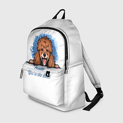 Рюкзак Собака Пудель Poodle, цвет: 3D-принт