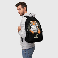 Рюкзак Тигр в рамке, цвет: 3D-принт — фото 2