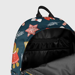 Рюкзак Merry Christmas!!!, цвет: 3D-принт — фото 2