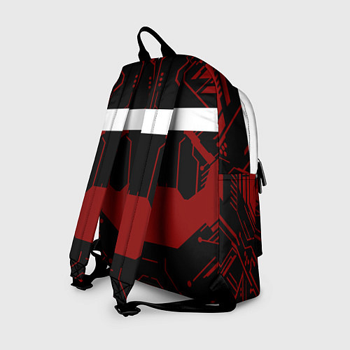 Рюкзак Metroid Dread Black Red Logo / 3D-принт – фото 2