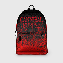 Рюкзак CANNIBAL CORPSE, БРЫЗГИ КРАСОК ЧЕРЕПА, цвет: 3D-принт — фото 2