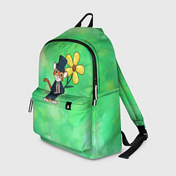Рюкзак Тигр с цветком, цвет: 3D-принт