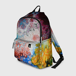 Рюкзак ЦветоТрэш, цвет: 3D-принт