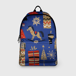 Рюкзак Новогодний узор, цвет: 3D-принт — фото 2