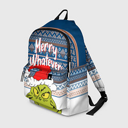 Рюкзак MERRY WHATEVER GRINCH, цвет: 3D-принт