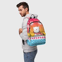 Рюкзак ДРУЖОЧЕК МИШКА, цвет: 3D-принт — фото 2