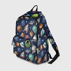 Рюкзак Турне по космосу, цвет: 3D-принт