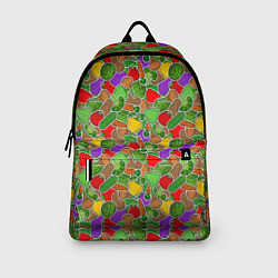 Рюкзак Овощи ЗОЖ, цвет: 3D-принт — фото 2