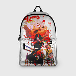 Рюкзак Девушка самурай с маской за спиной, цвет: 3D-принт — фото 2