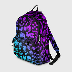 Рюкзак UNDERTALE NEON PATTERN УЗОР