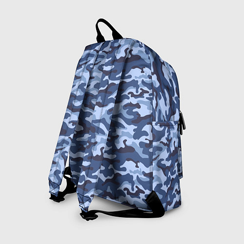 Рюкзак Синий Камуфляж Camouflage / 3D-принт – фото 2
