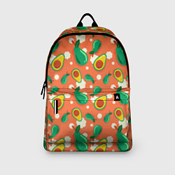 Рюкзак Паттерн из авокадо, цвет: 3D-принт — фото 2