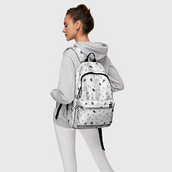 Рюкзак Набор смешных котов, цвет: 3D-принт — фото 2