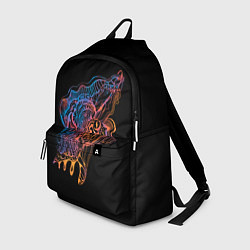 Рюкзак Alien Face B-01, цвет: 3D-принт
