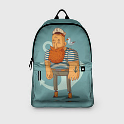 Рюкзак Старый добрый моряк, цвет: 3D-принт — фото 2