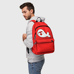 Рюкзак Кит с сердечком, цвет: 3D-принт — фото 2