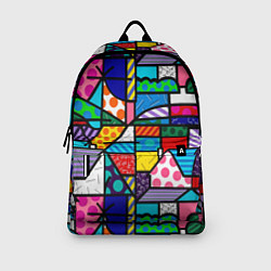 Рюкзак Ромеро Бритто красочный узор, цвет: 3D-принт — фото 2