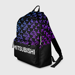 Рюкзак MITSUBISHI NEON PATTERN, цвет: 3D-принт