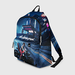 Рюкзак Vi на мото Cyberpunk 2077, цвет: 3D-принт