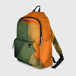 Рюкзак Зеленые дюны, цвет: 3D-принт