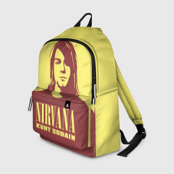 Рюкзак Nirvana - Kurt Cobain, цвет: 3D-принт