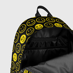 Рюкзак Nirvana смайлики, цвет: 3D-принт — фото 2