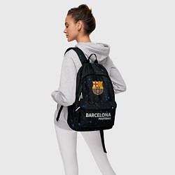 Рюкзак BARCELONA Football - Брызги, цвет: 3D-принт — фото 2