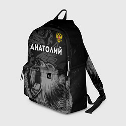 Рюкзак Анатолий Россия Медведь, цвет: 3D-принт