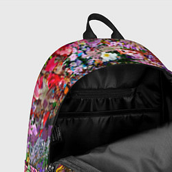 Рюкзак ЦВЕТОЧНАЯ ТЕКСТУРА, цвет: 3D-принт — фото 2