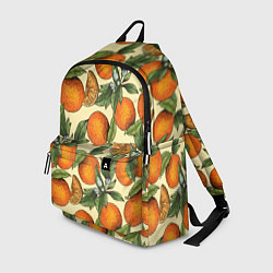 Рюкзак Узор Апельсиновое настроение, цвет: 3D-принт
