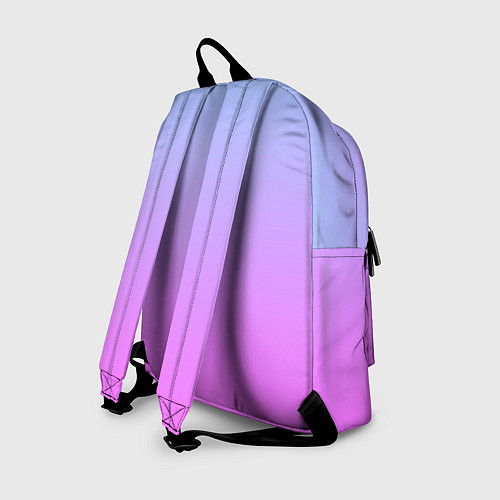 Рюкзак Голубо-розовый градиент / 3D-принт – фото 2