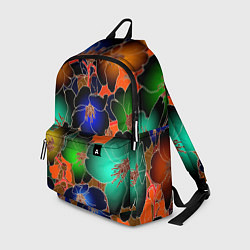 Рюкзак Vanguard floral pattern Summer night Fashion trend, цвет: 3D-принт