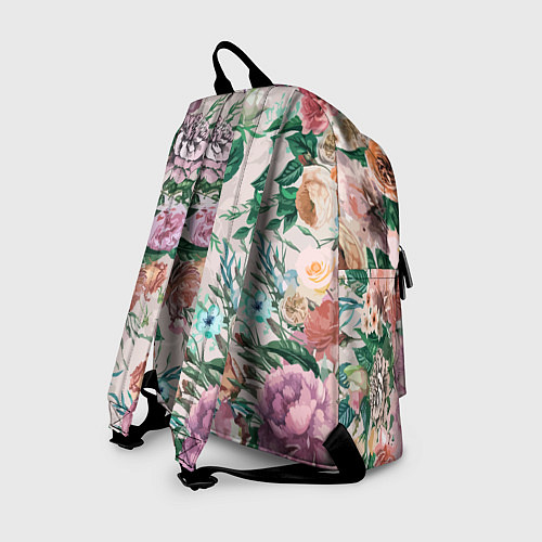 Рюкзак Color floral pattern Expressionism Summer / 3D-принт – фото 2