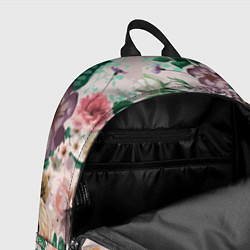 Рюкзак Color floral pattern Expressionism Summer, цвет: 3D-принт — фото 2